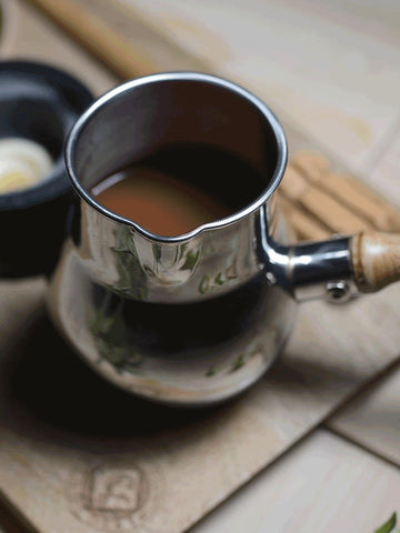 Batirol Chocolatera in Stainless Steel (Chocolate Pot) - Co Chocolat - Finally, Truly Healthy Chocolates